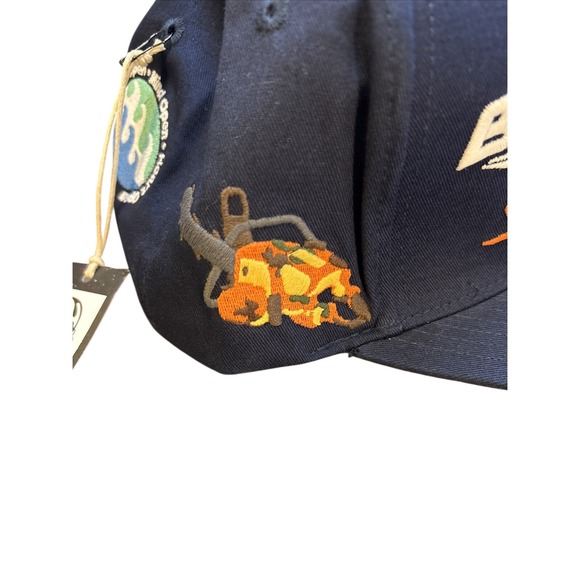 Billionaire Boys Club Navy Snapback Hat PlanITS Dont Grow On Trees Bear WHM - Picture 9 of 10